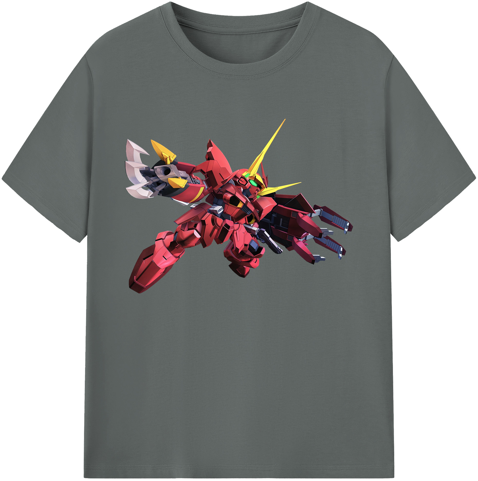 （画像用） 機動戦士ガンダム Mobile Suit Gundam 綿100％ メンズ半袖Tシャツ｜肌触りやわらか＆通気性
